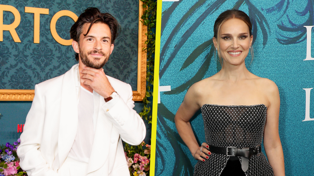 Jonathan Bailey Natalie Portman