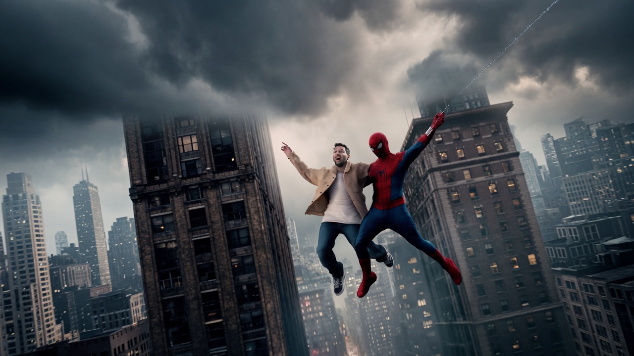 Messi Homem Aranha