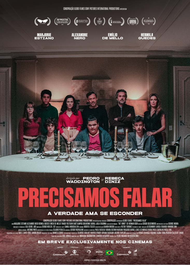 “Precisamos Falar”, estrelado por Marjorie Estiano, Alexandre Nero, Hermila Guedes e Emílio de Mello divulga trailer e cartaz