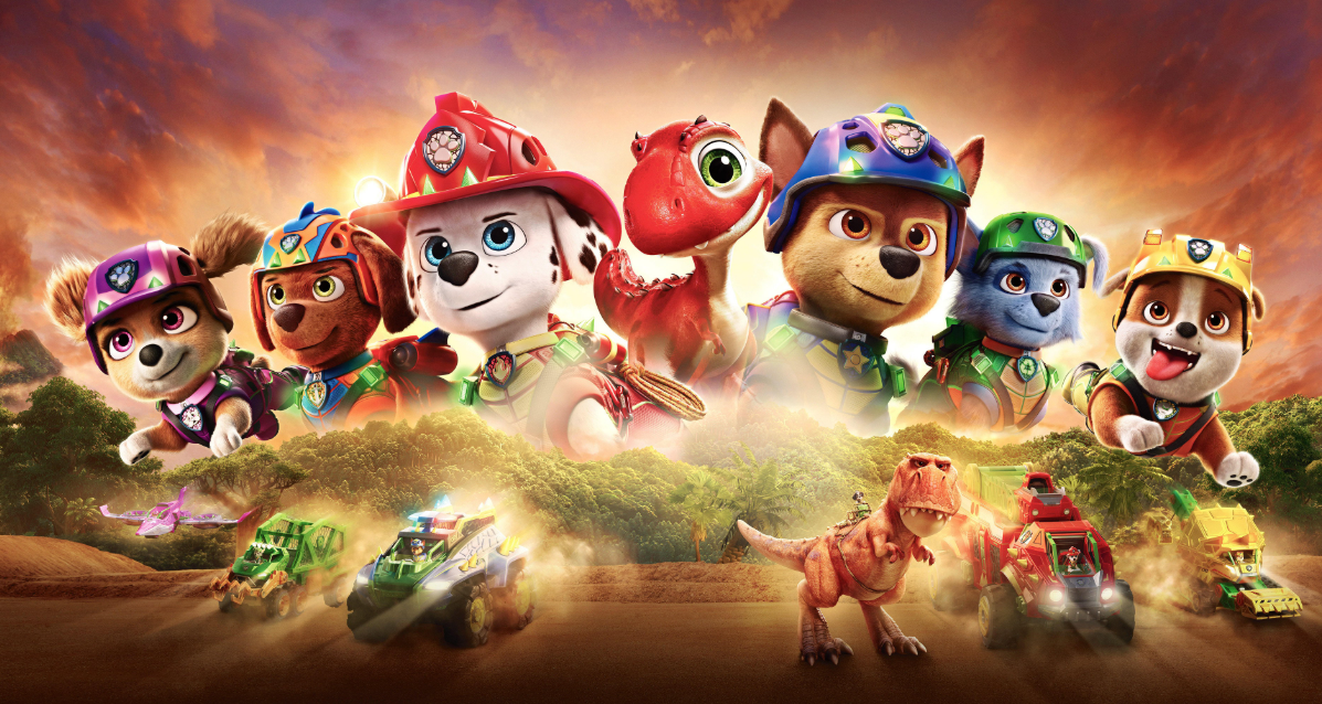 Patrulha Canina: Uma Aventura Dino entra em cartaz nos cinemas brasileiros