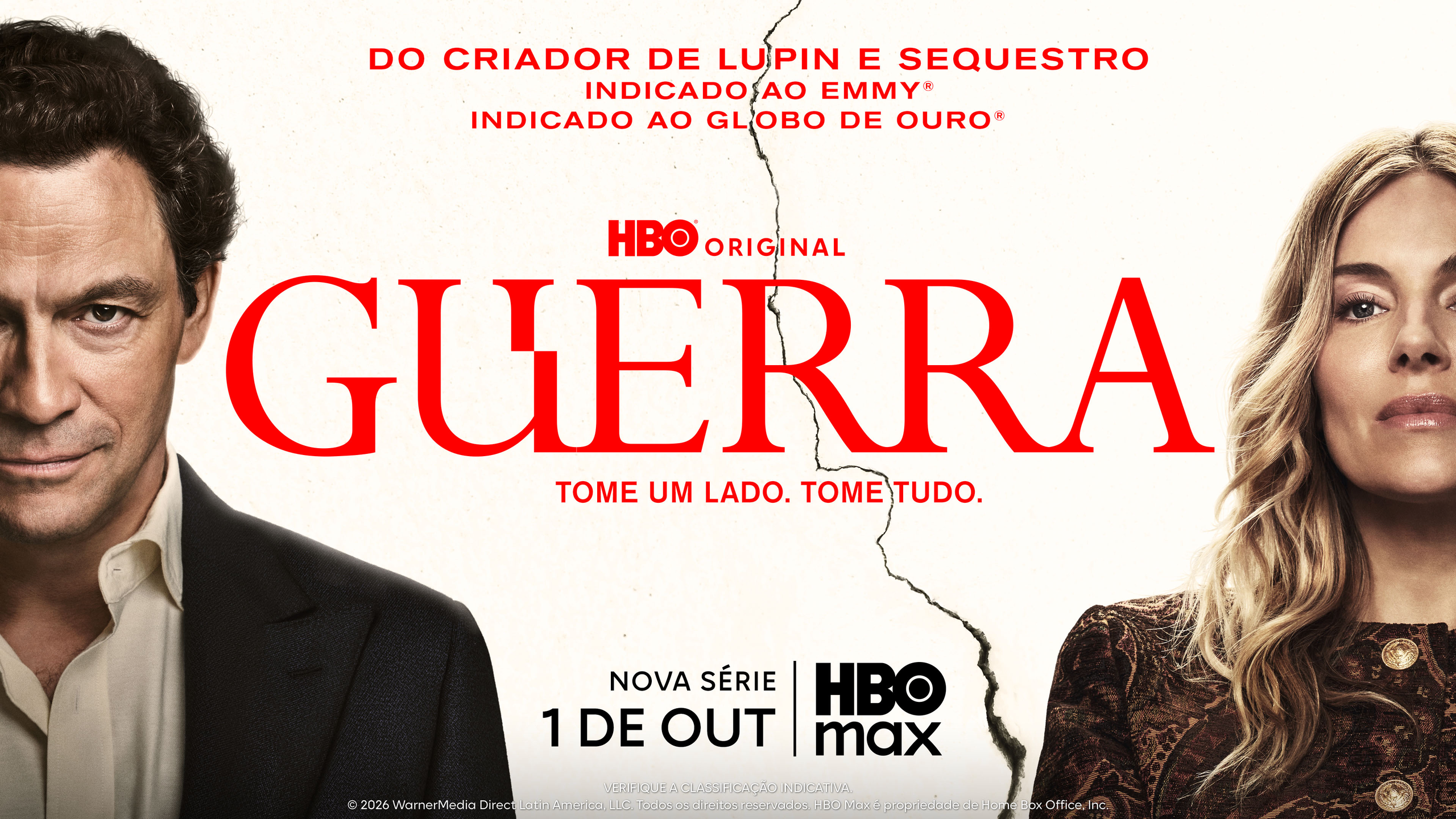 HBO Max apresenta o trailer oficial e o pôster de ‘Guerra’, sua nova série dramática